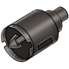 Diamond-tipped drill bit