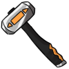 Carbon reinforced sledgehammer