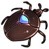 Armored beetle